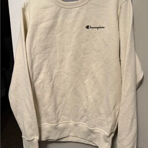 Champion Women’s Off-White Crewneck Sweater